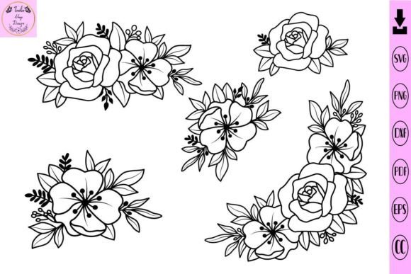 Download Flower Svg Floral Svg Flowers Bundle - Bundle Collection