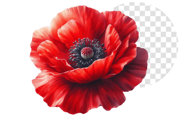Download Poppify Watercolor Red Poppy Clipart - Red poppy clipart Collection
