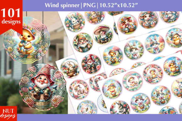 Download Spring Bundle Wind Spinner, Easter - Bundle Collection