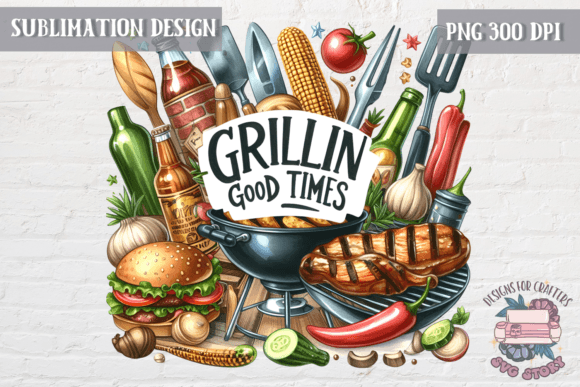 Download Summer Sublimation BBQ Design PNG Grill - Summer Collection